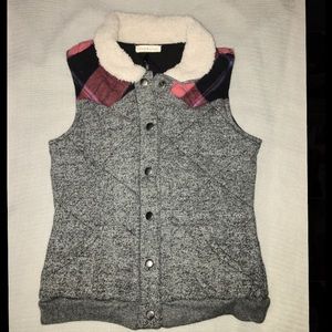 Check & Stripe vest